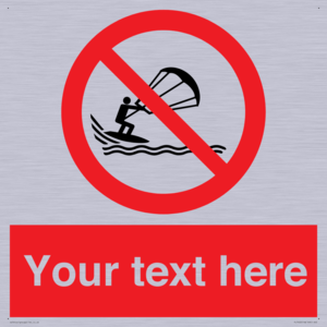 Custom No kite surfing